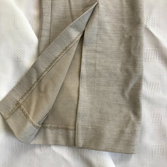 Zara Gray Straight Leg Pants Size Medium - Picture 7 of 7